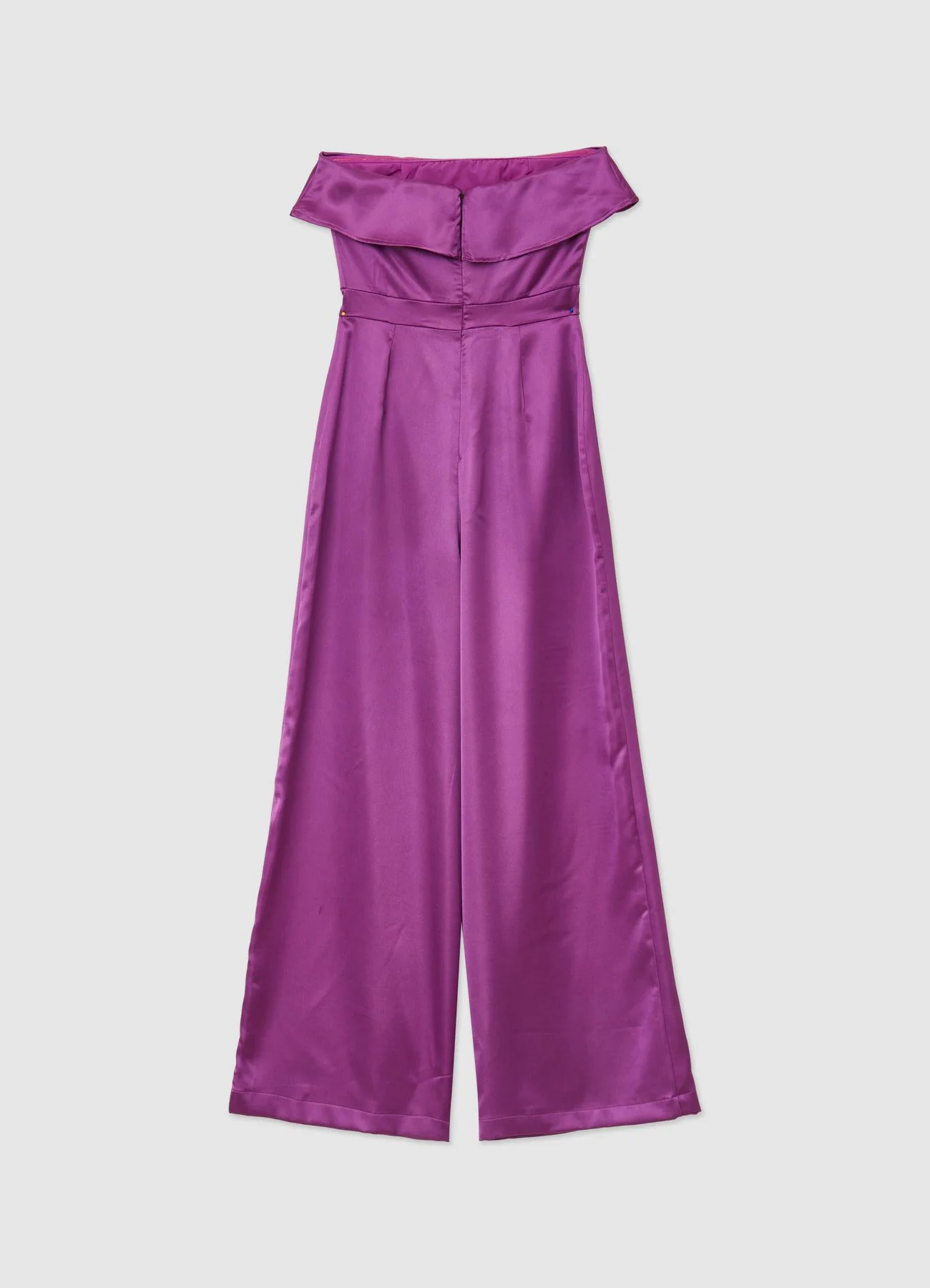 Tuta simil satin con balza - Image 5