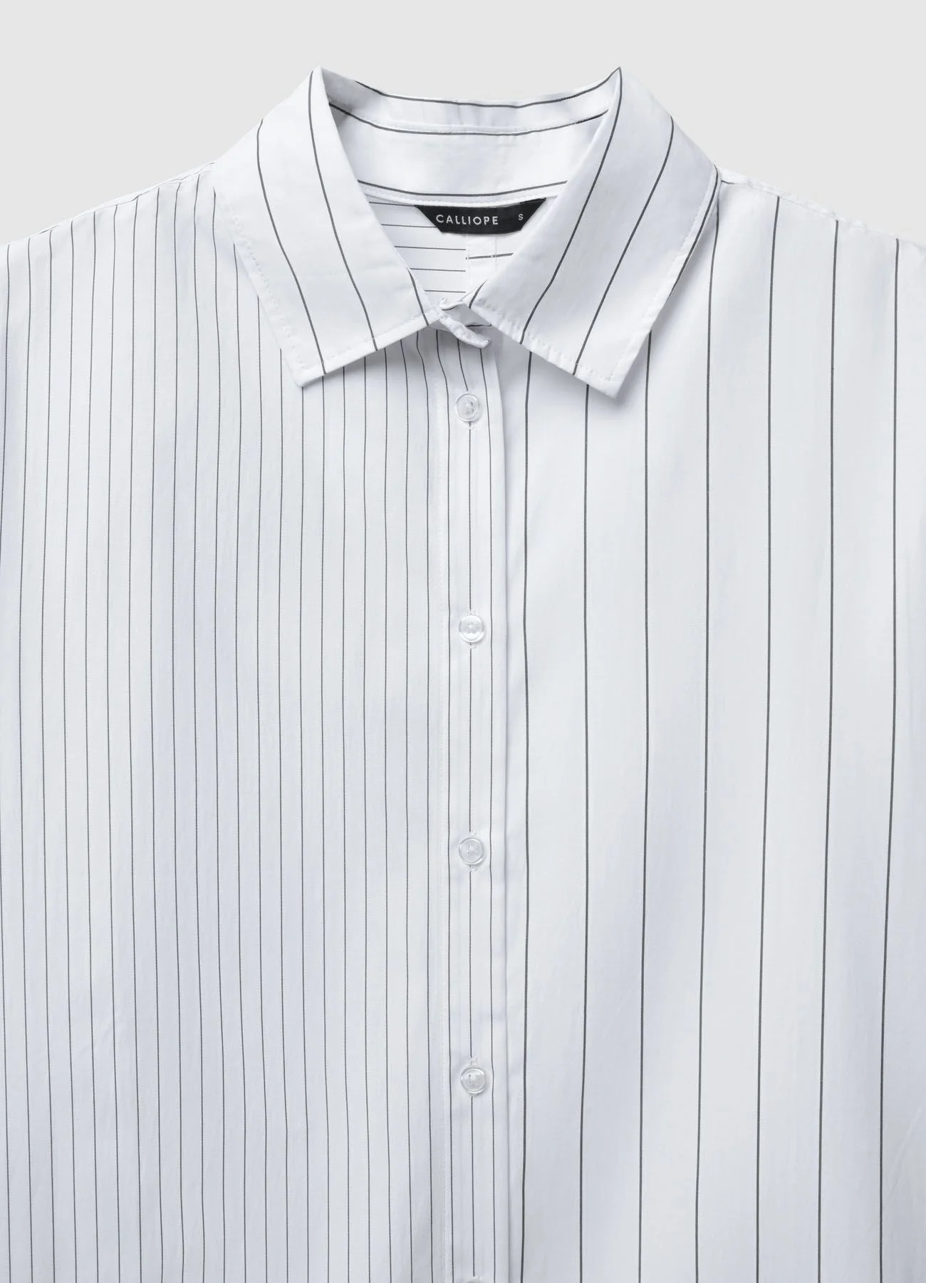 Vestito a camicia a righe - Image 6