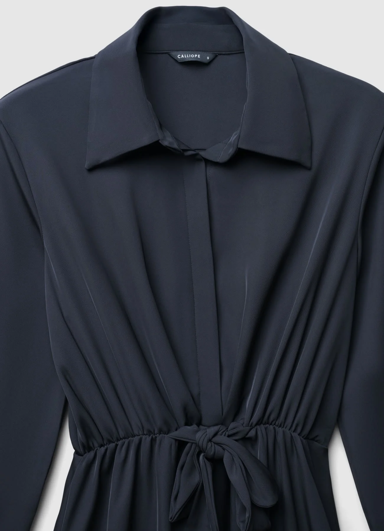 Vestito a camicia con nodo - Image 6