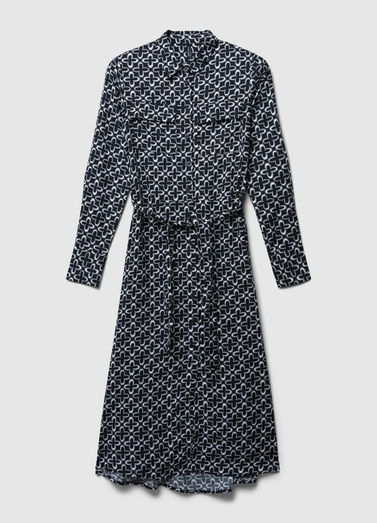 Vestito a camicia fantasia - Image 6