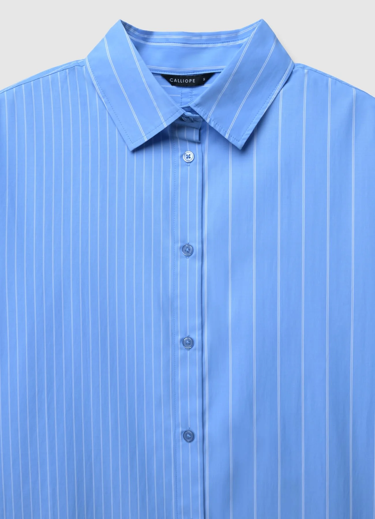 Vestito camicia a righe - Image 4