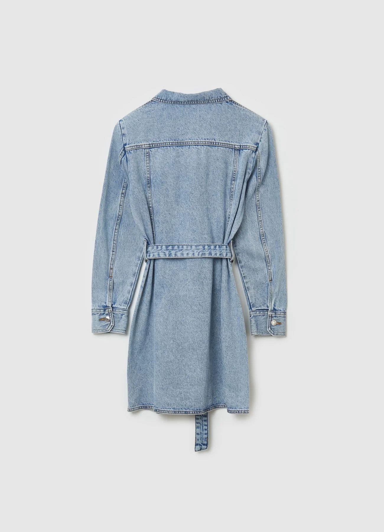 Vestito camicia in denim - Image 6