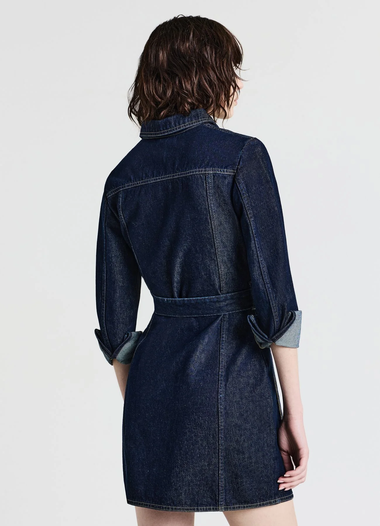 Vestito camicia in denim - Image 2