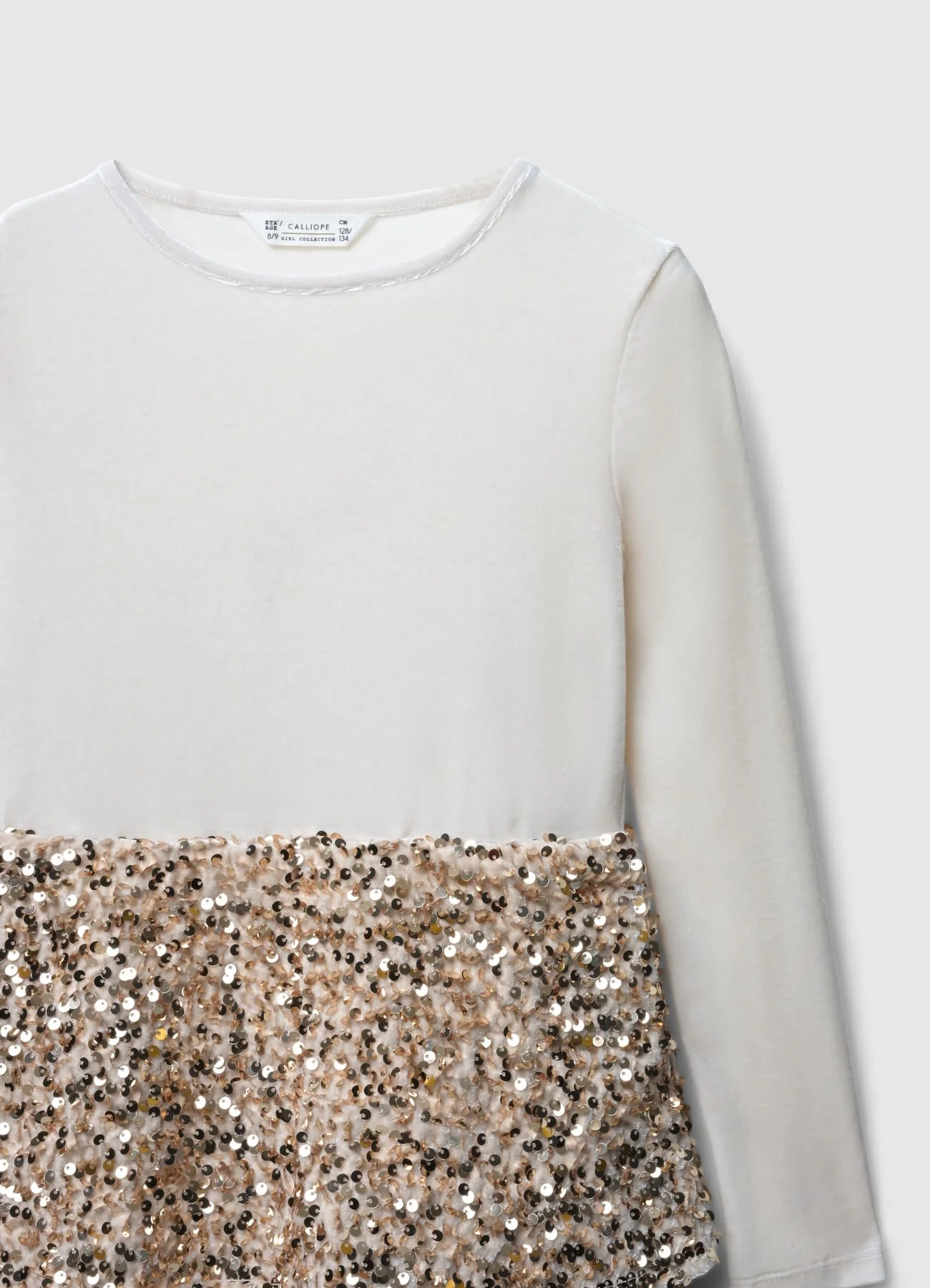 Vestito con paillettes