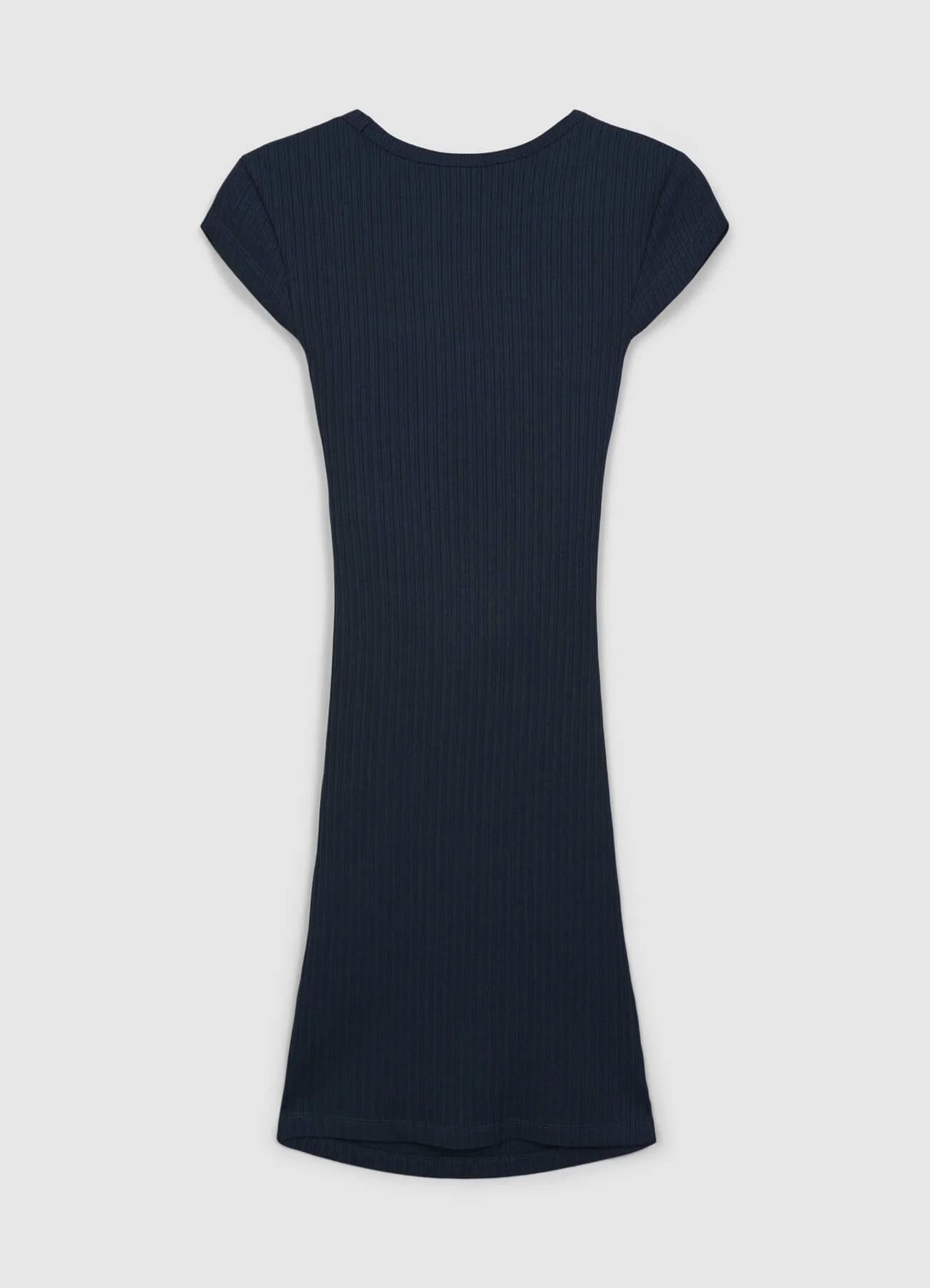 Vestito corto a costine - Image 4