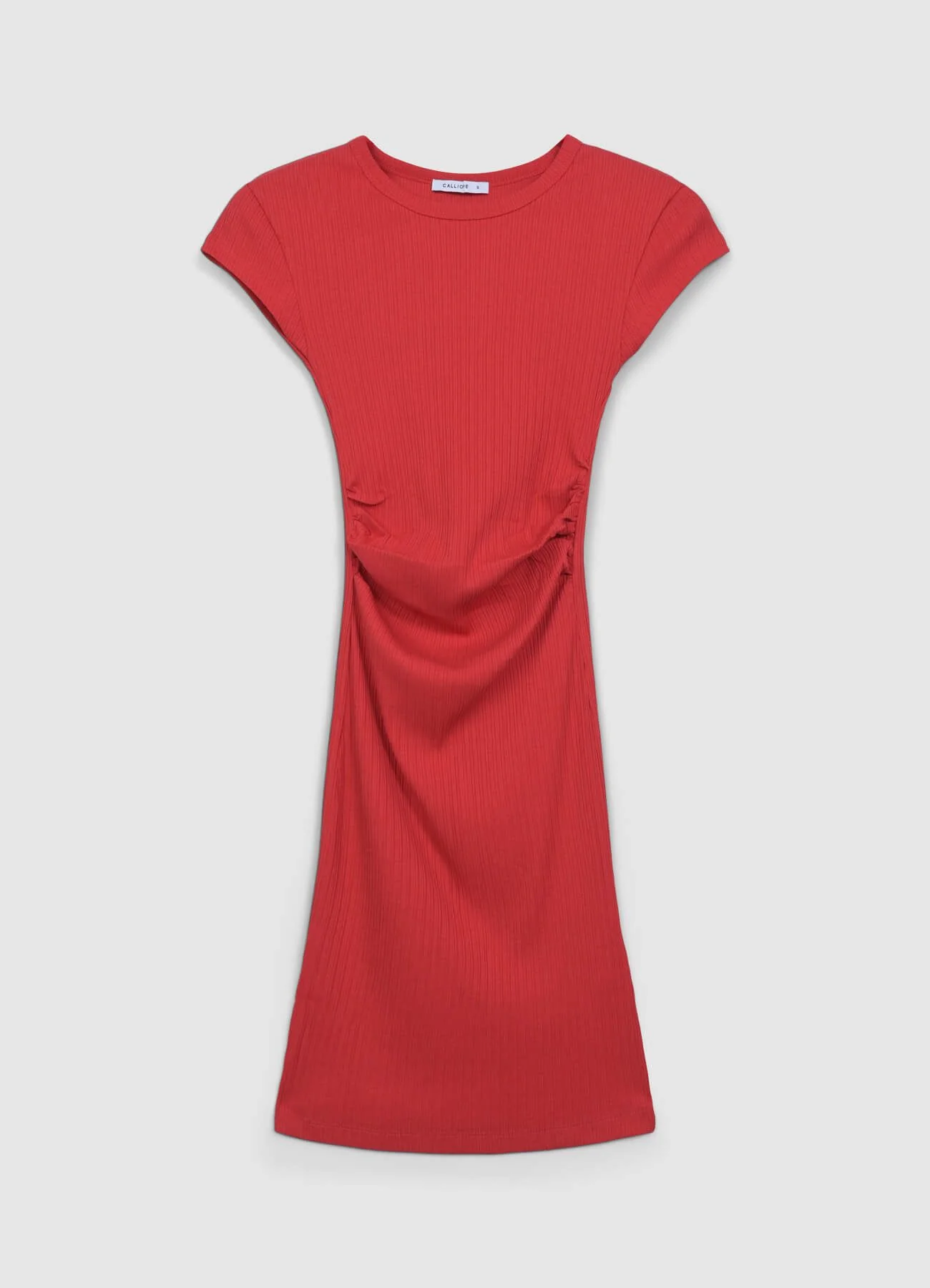 Vestito corto a costine - Image 5