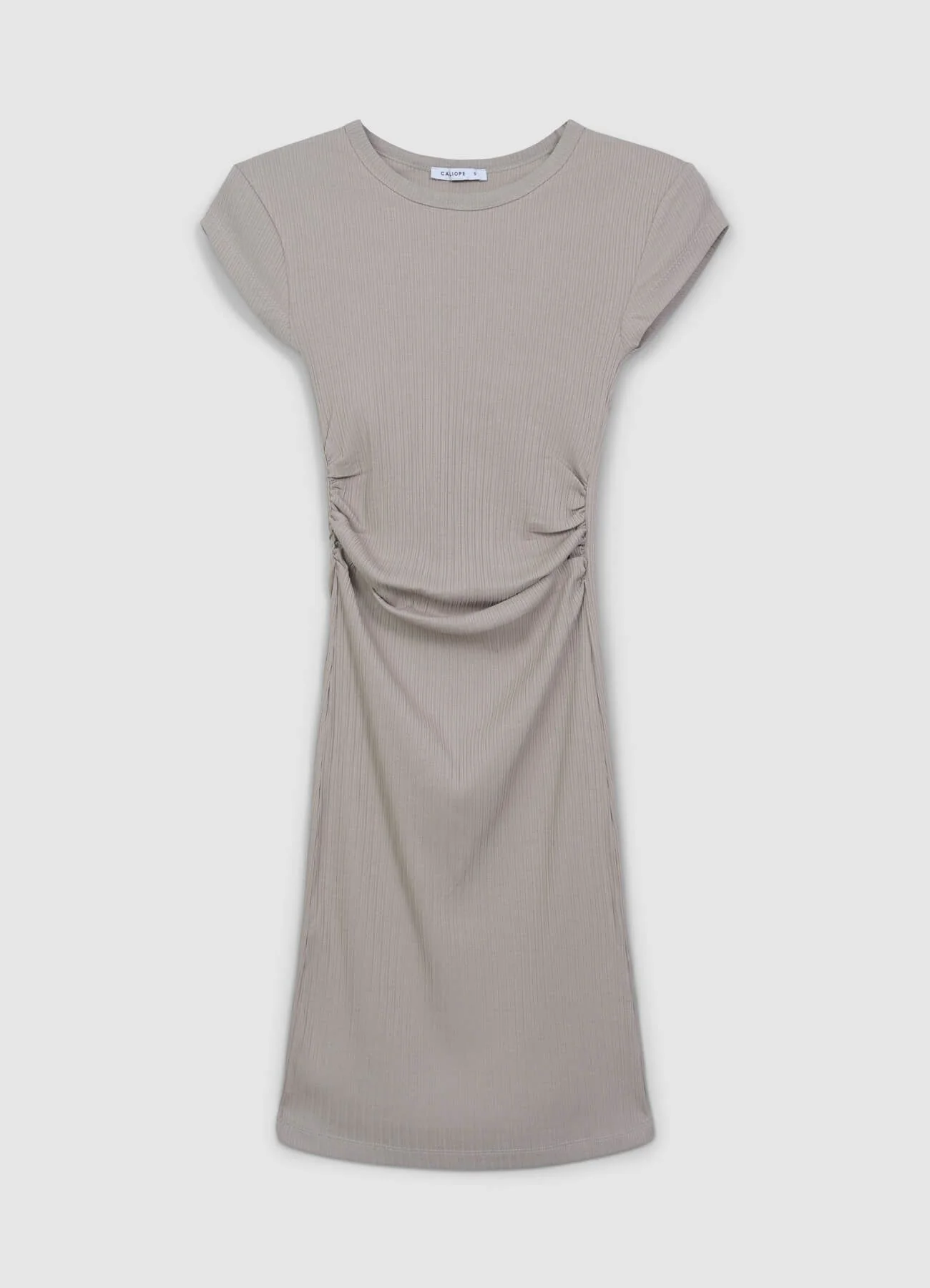 Vestito corto a costine - Image 5