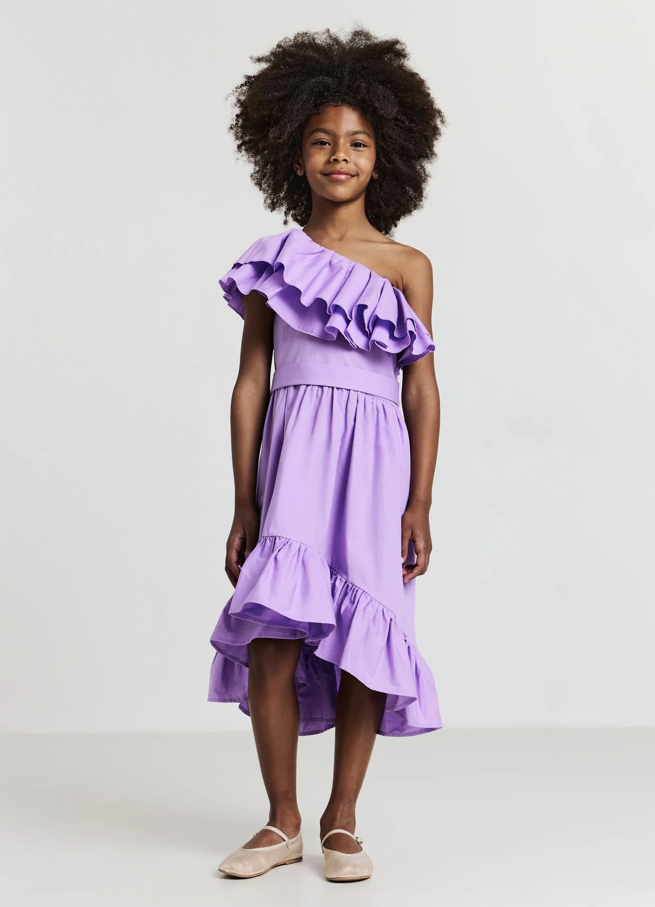 Vestito corto balze - Image 2