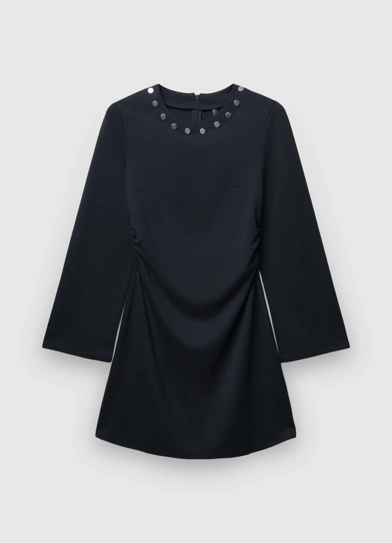 Vestito corto con drappeggio - Image 6