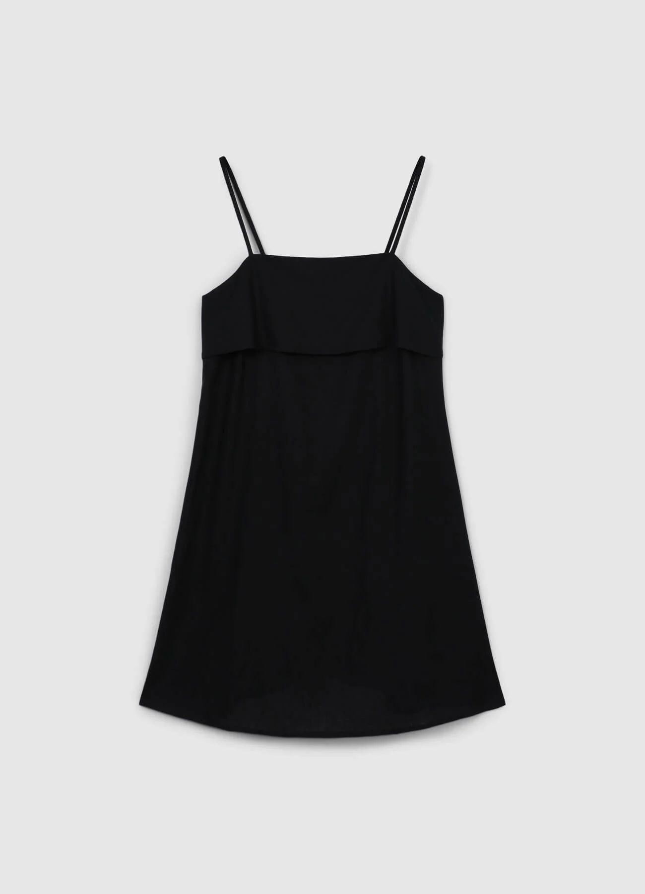 Vestito corto misto lino - Image 6