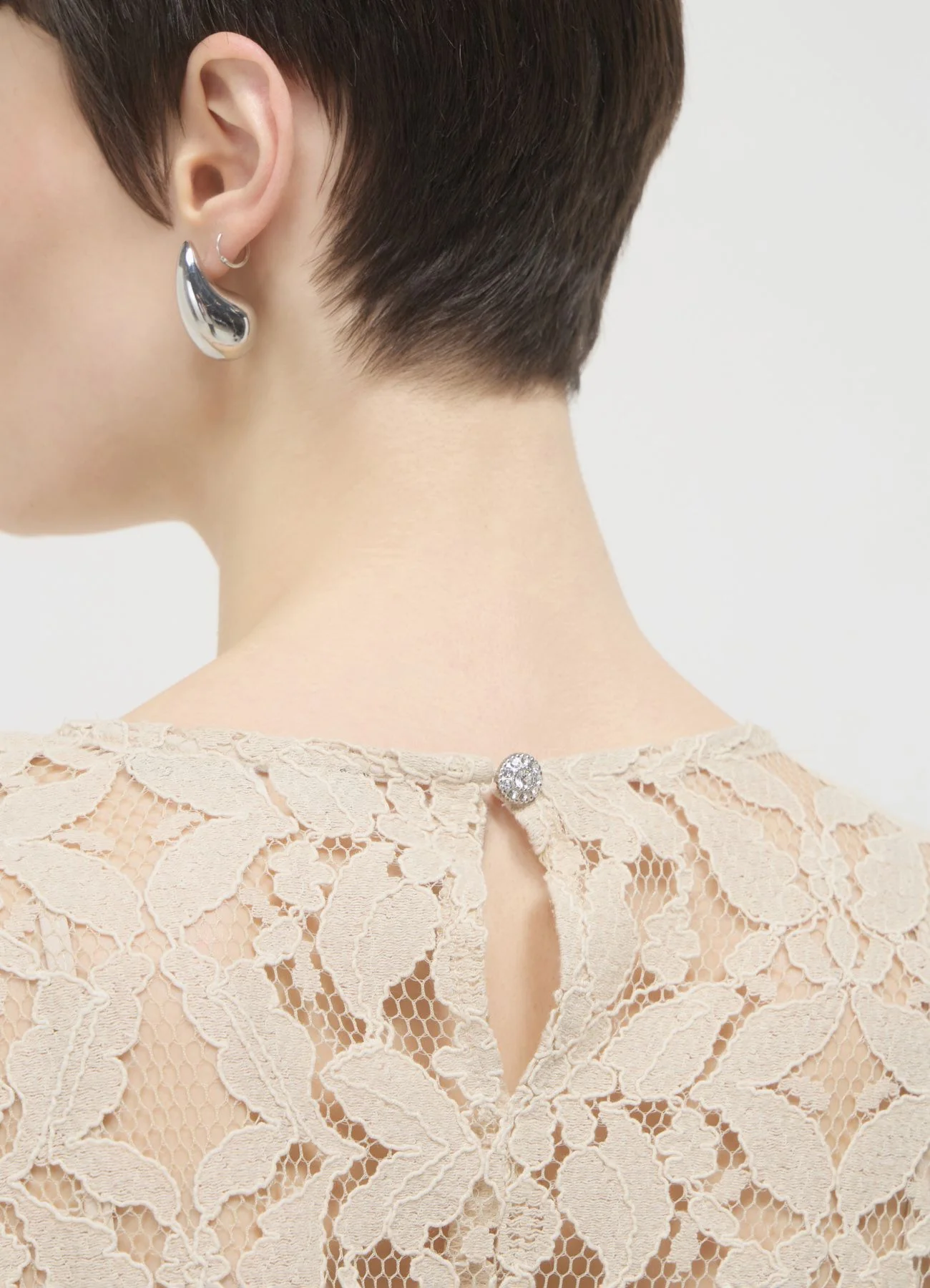 Vestito corto pizzo - Image 3
