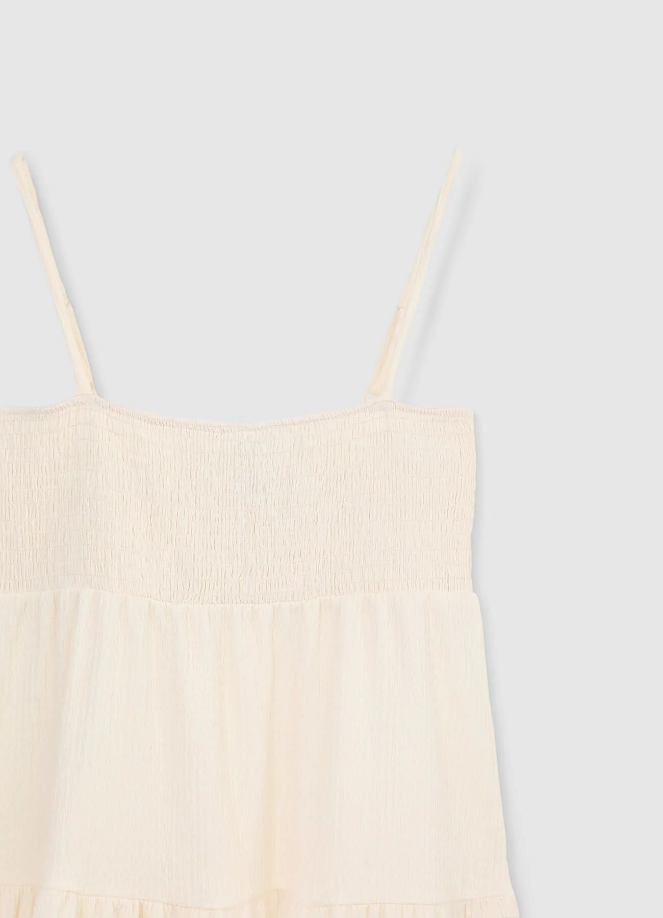 Vestito corto punto smock - Image 6
