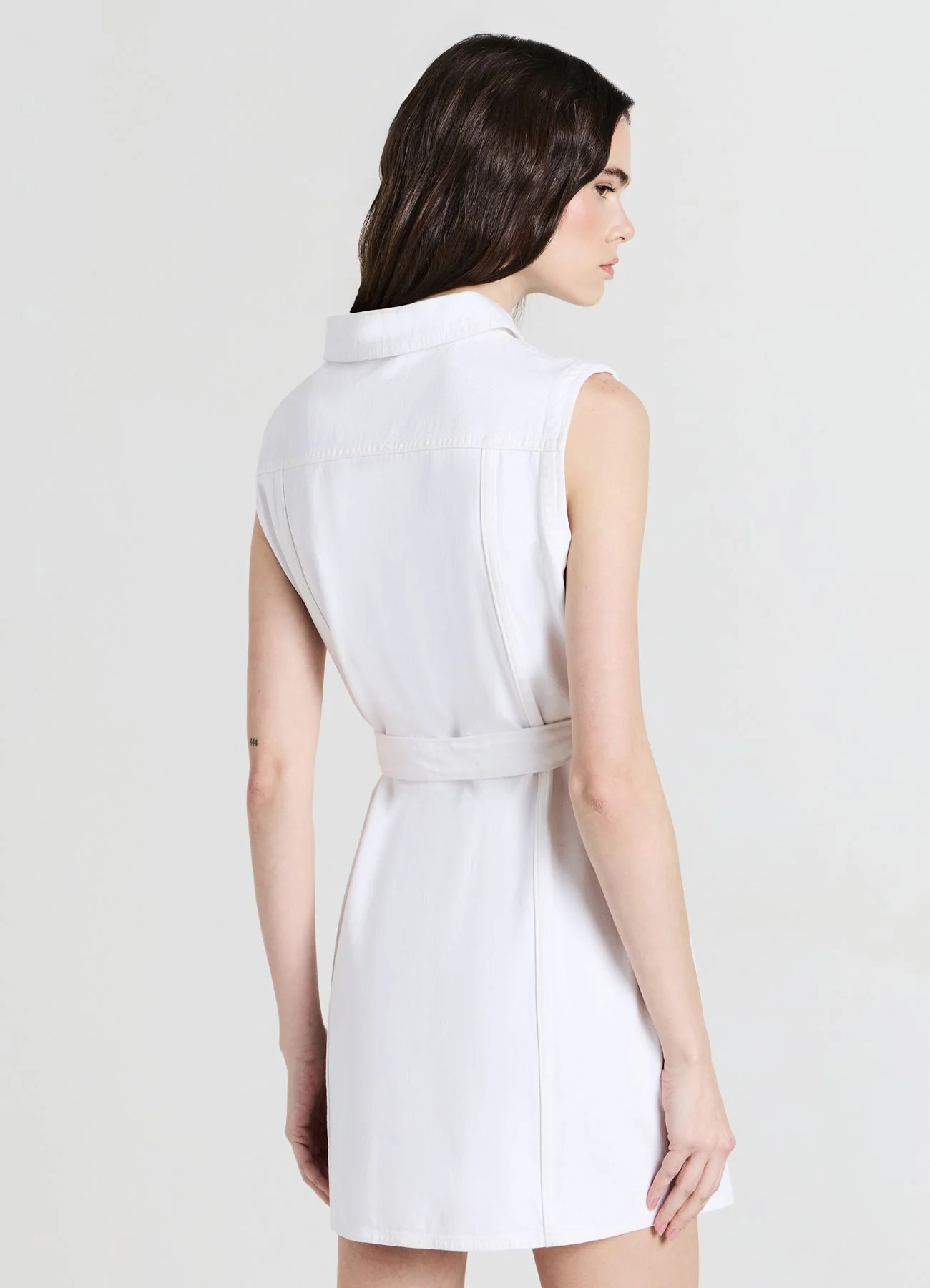 Vestito denim smanicato - Image 2