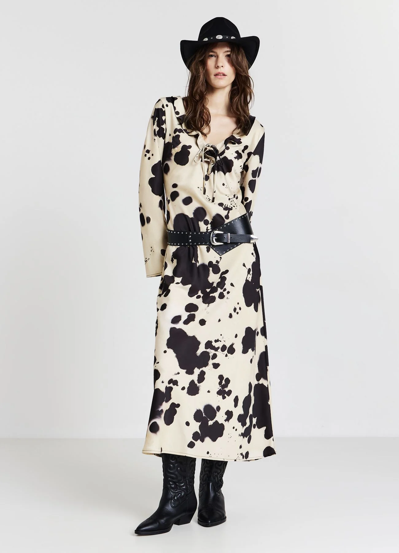 Vestito fantasia rouches