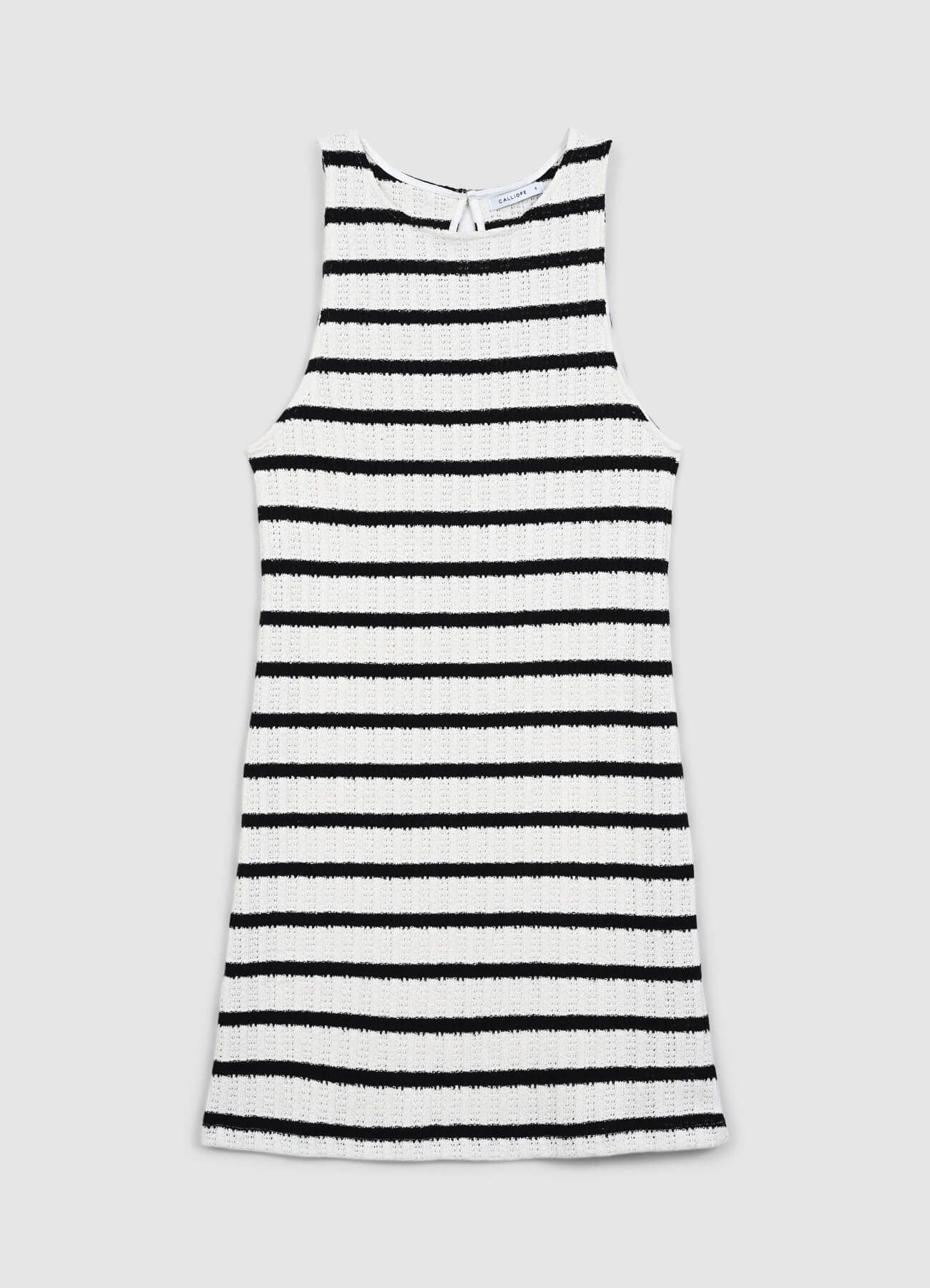 Vestito in maglia a righe - Image 4