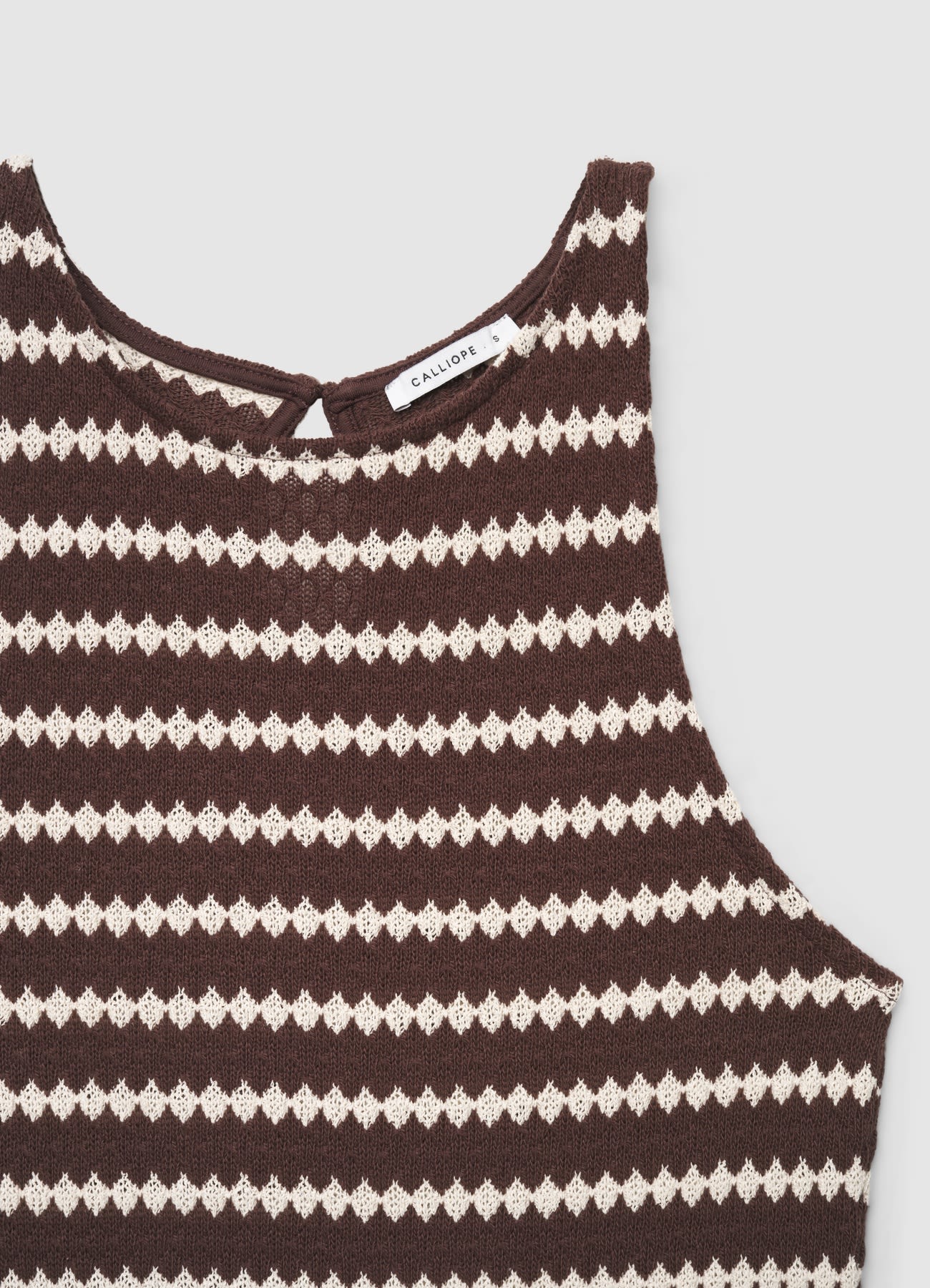 Vestito in maglia a righe - Image 5