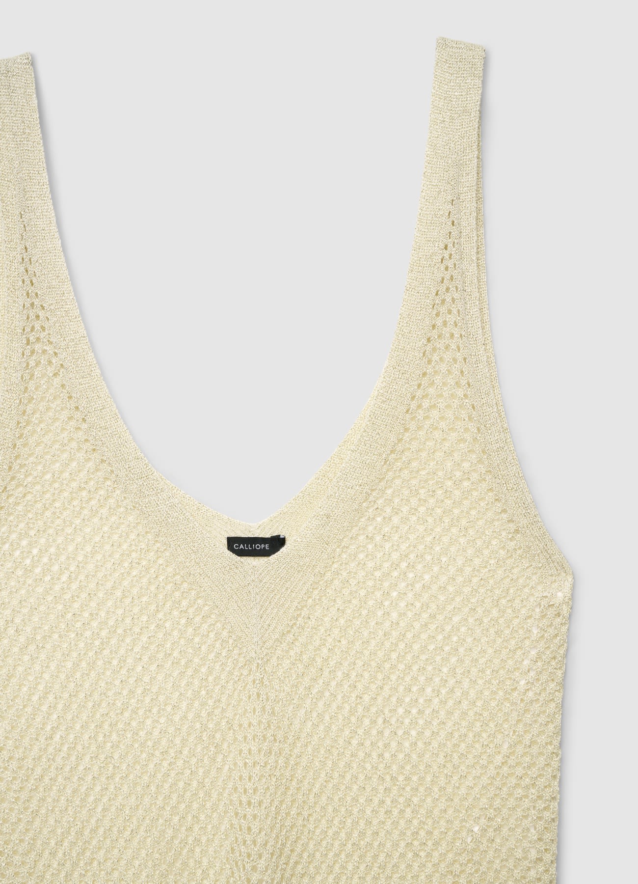 Vestito in maglia con scollo a V - Image 6