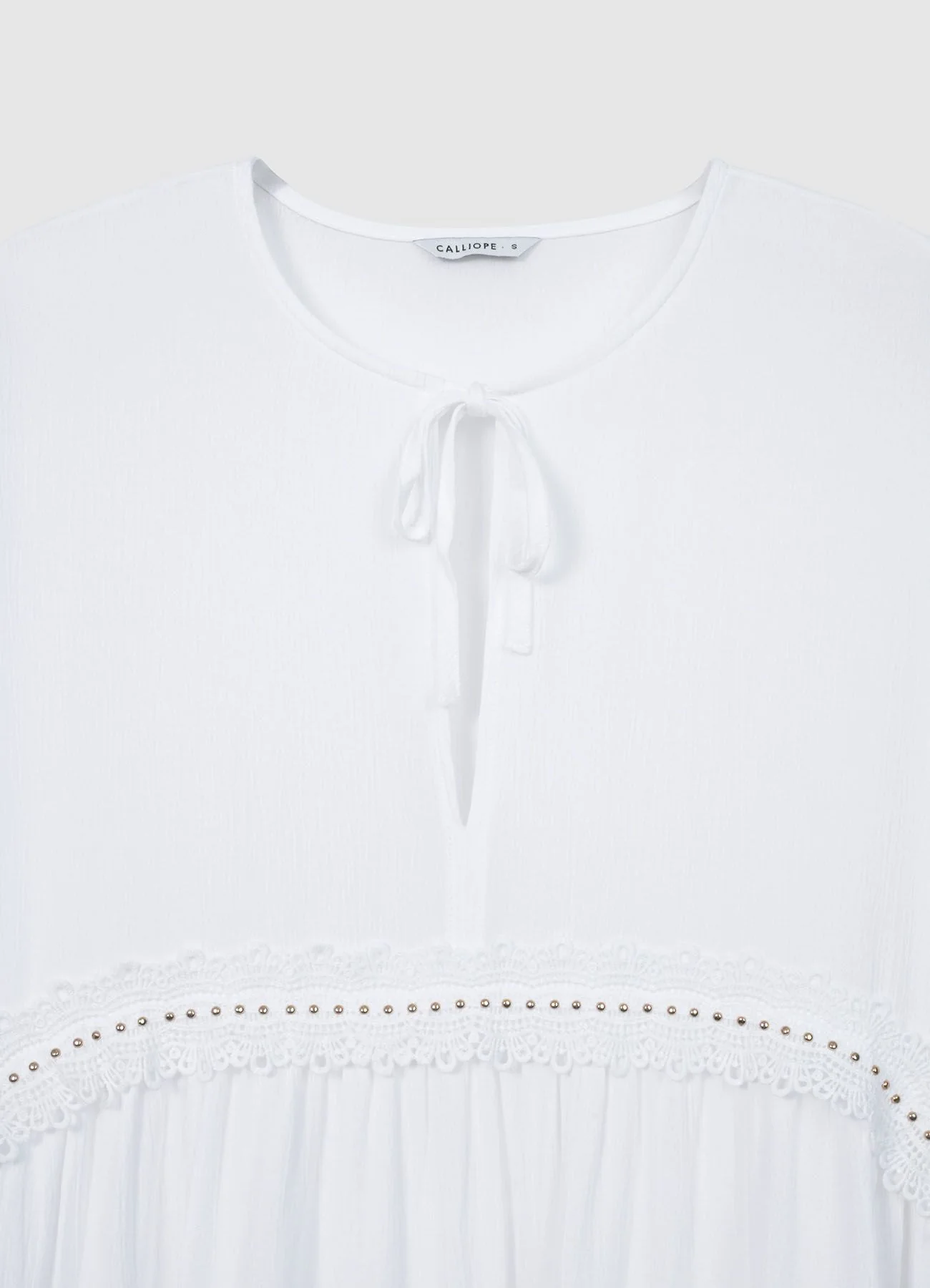 Vestito inserti macramè - Image 3