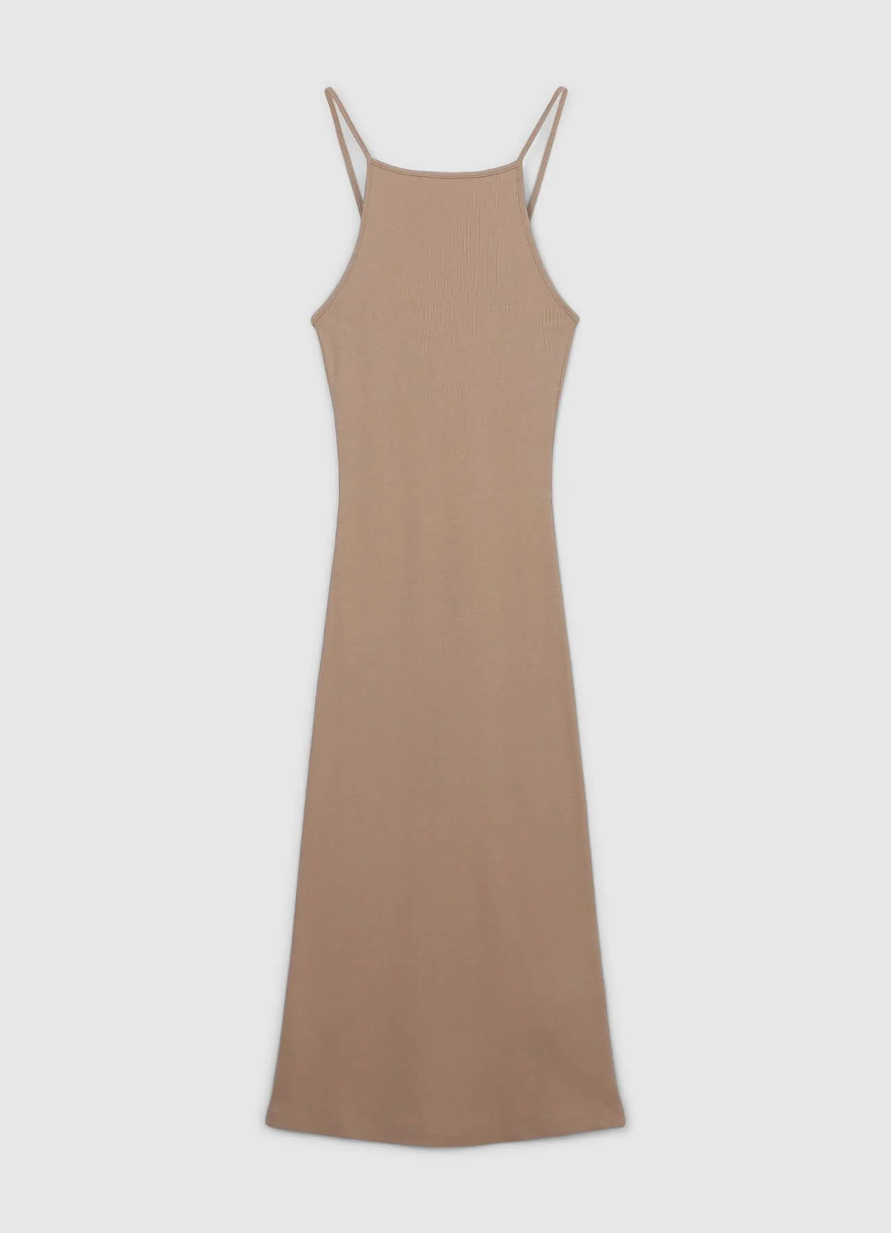 Vestito lungo a costina - Image 6