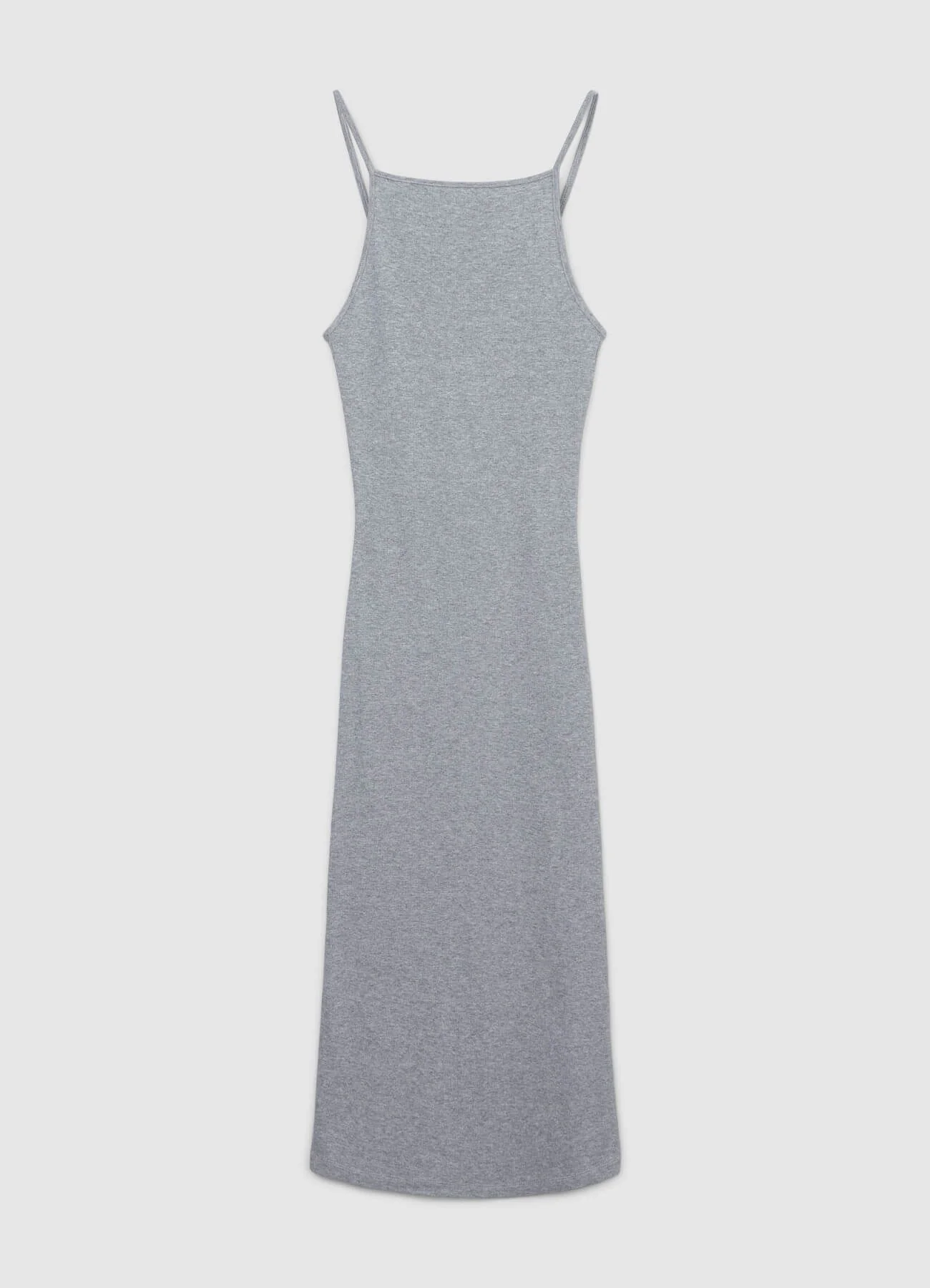 Vestito lungo a costina - Image 4