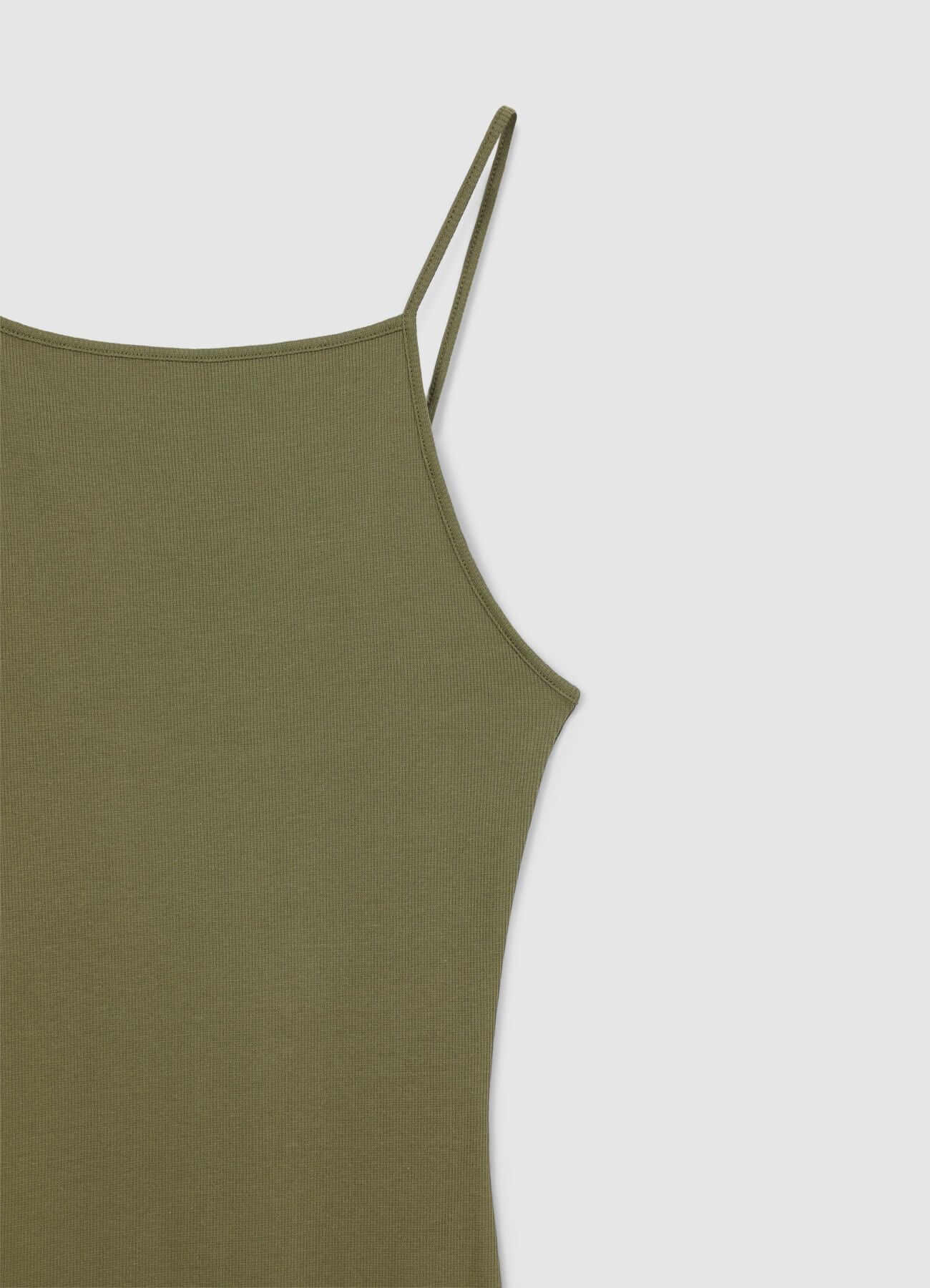 Vestito lungo a costina - Image 4