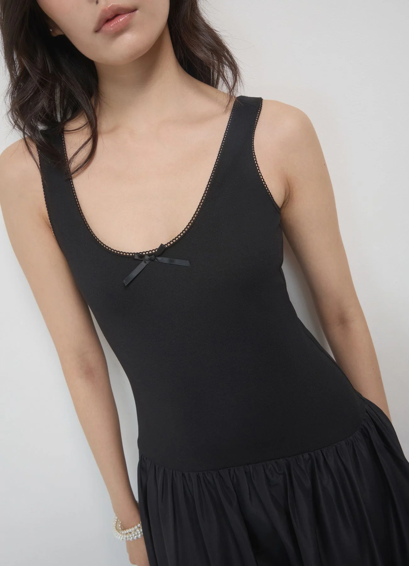 Vestito lungo bitessuto - Image 2