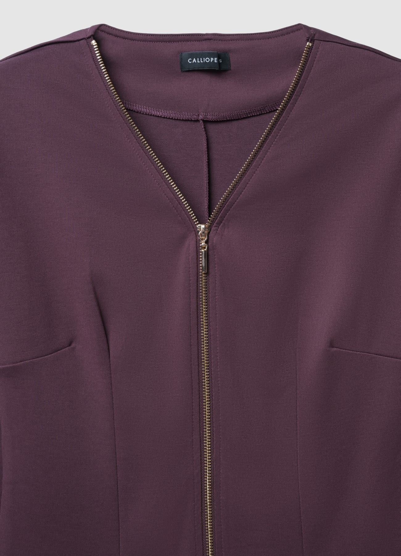 Vestito lungo cerniera oro - Image 6