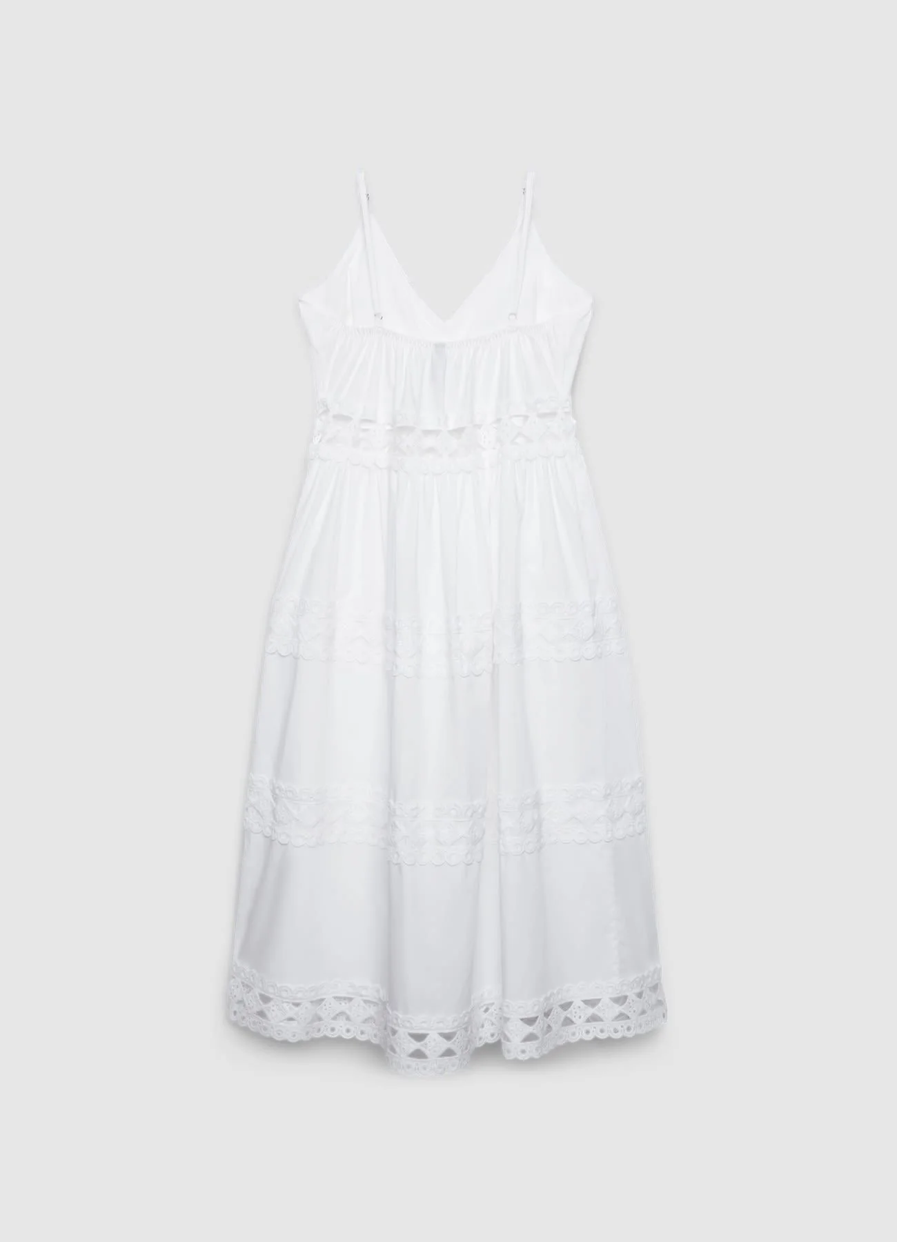 Vestito lungo con spalline e bottoni - Image 5
