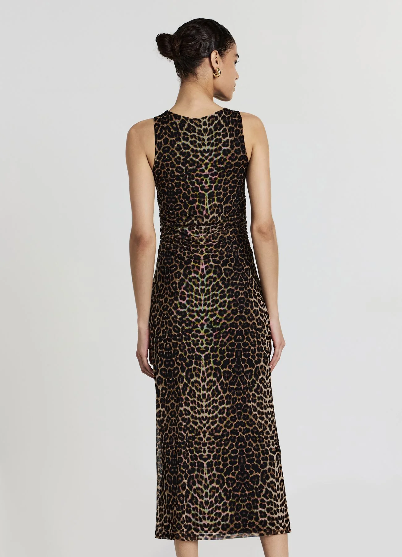 Vestito lungo fantasia animalier - Image 2