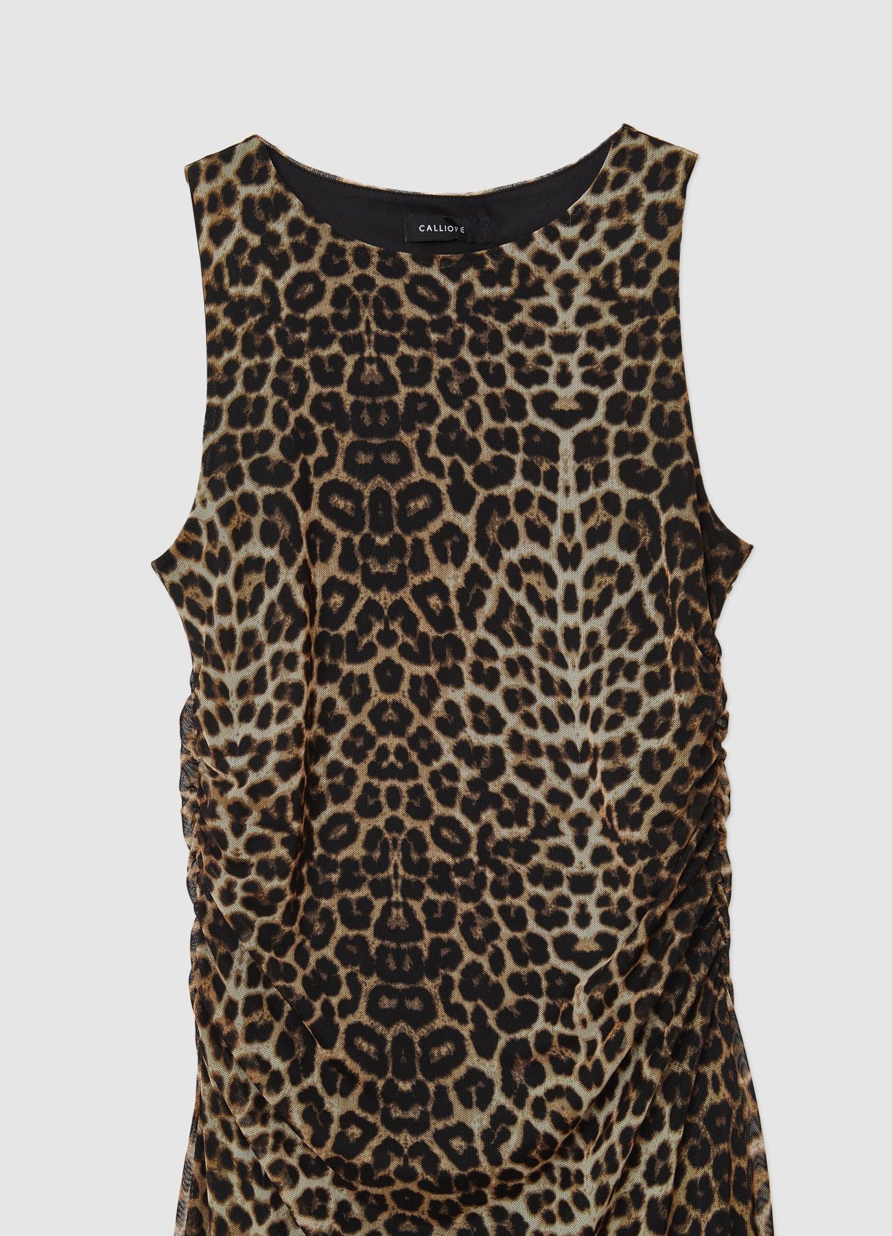 Vestito lungo fantasia animalier - Image 6