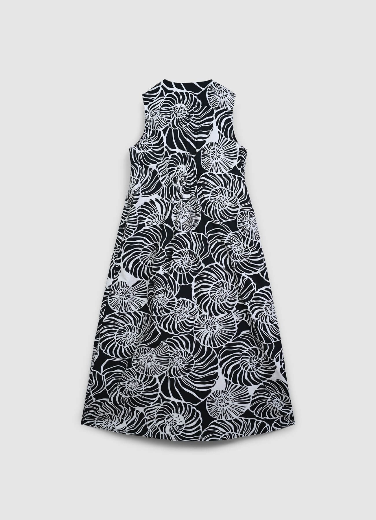 Vestito lungo fantasia bicolore - Image 7