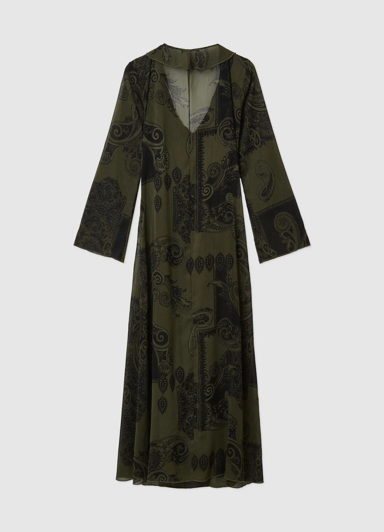 Vestito lungo fantasia paisley - Image 4