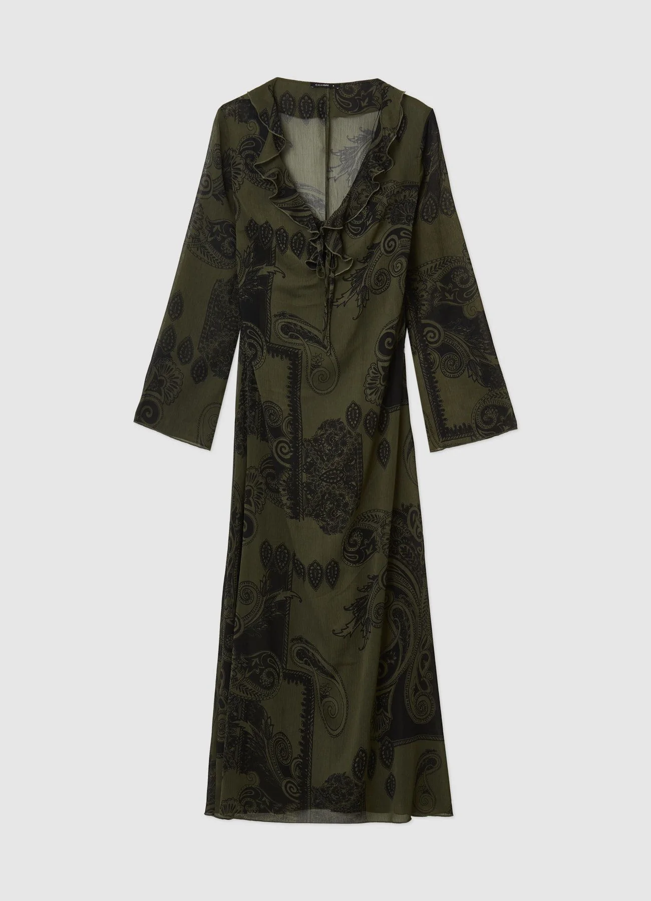 Vestito lungo fantasia paisley - Image 5