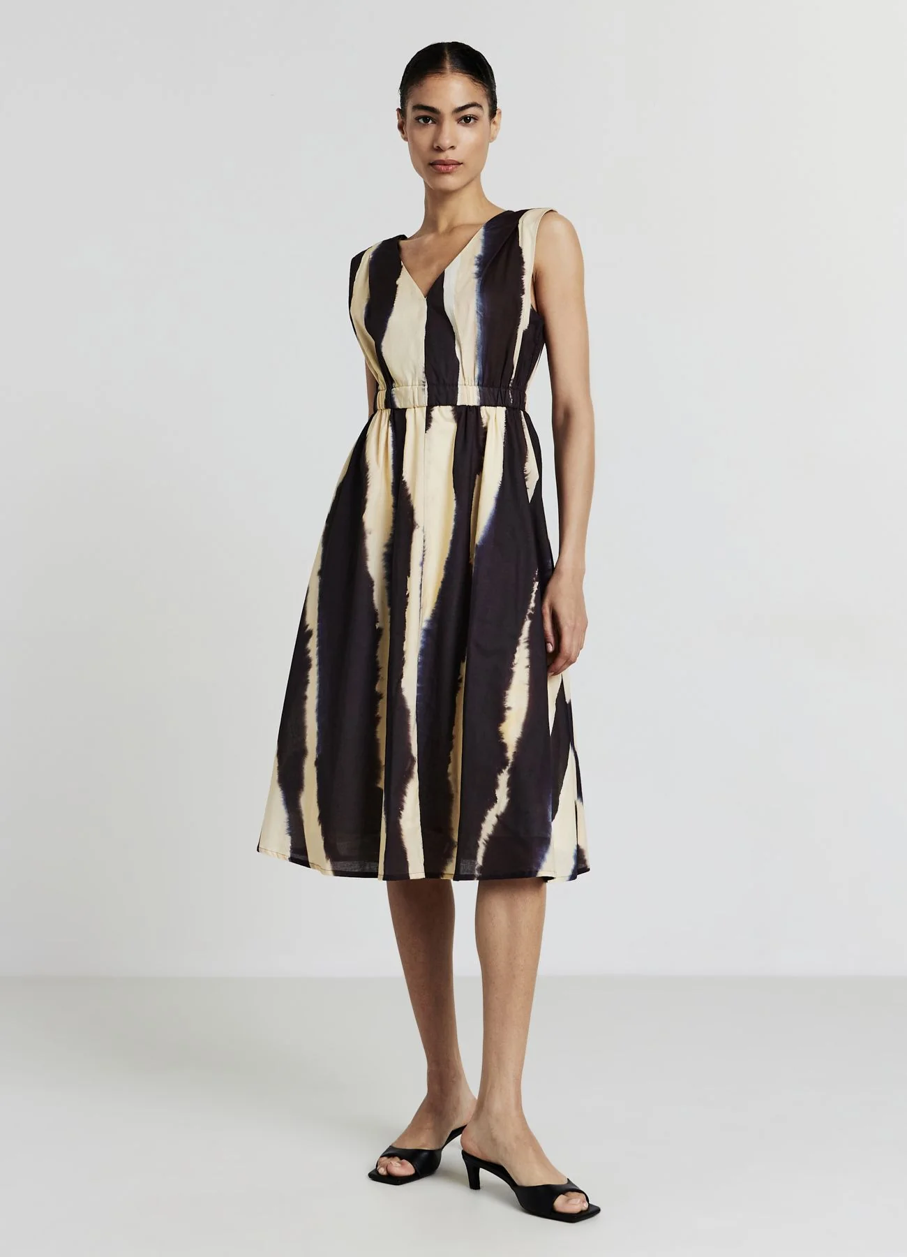 Vestito lungo fantasia tie dye