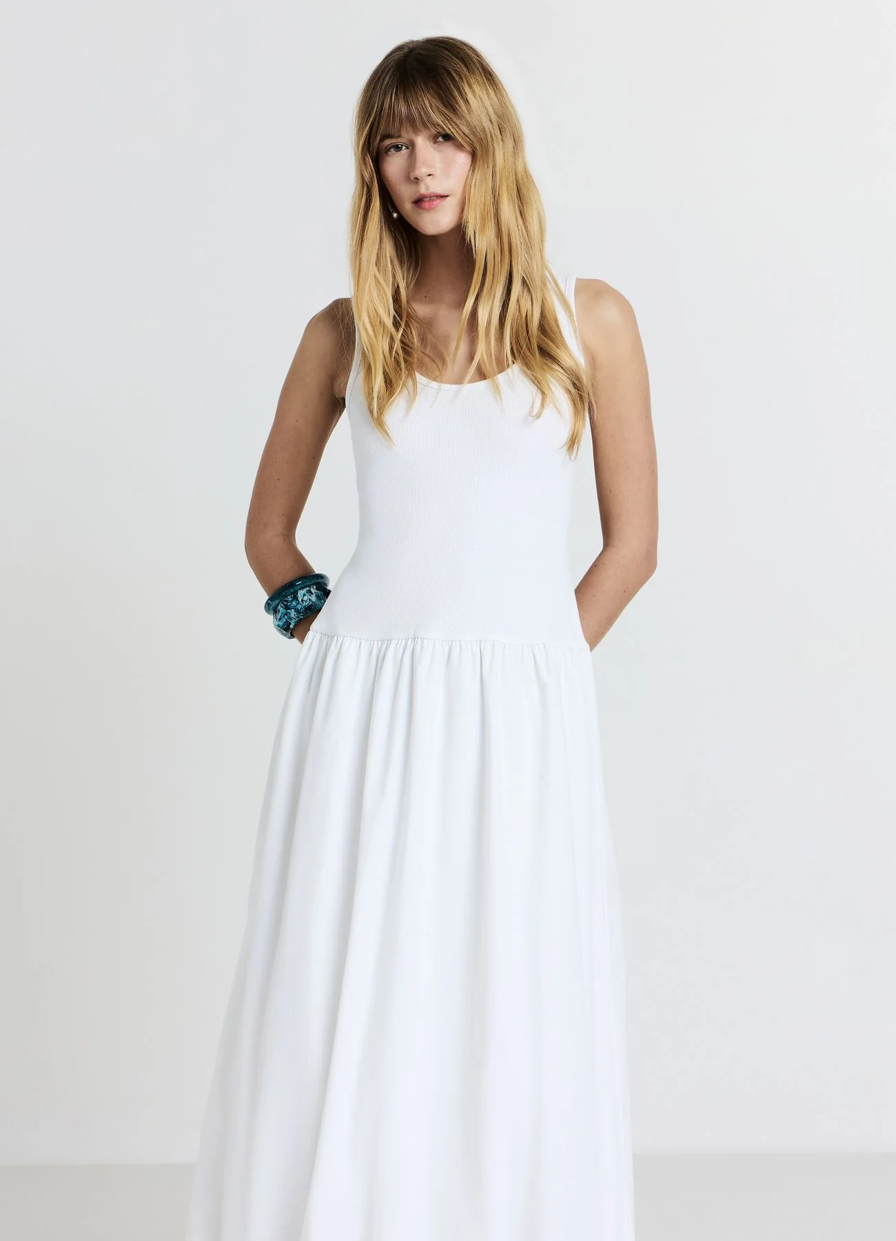 Vestito lungo palloncino