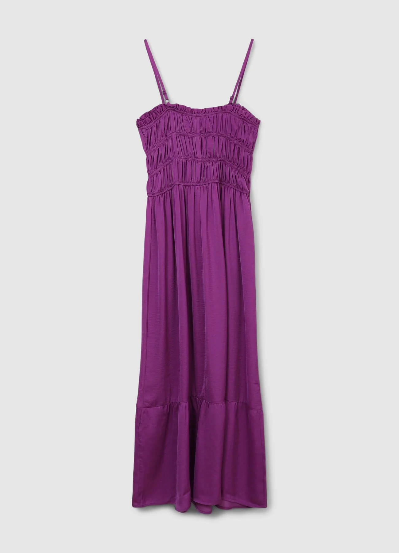 Vestito lungo punto smock - Image 2