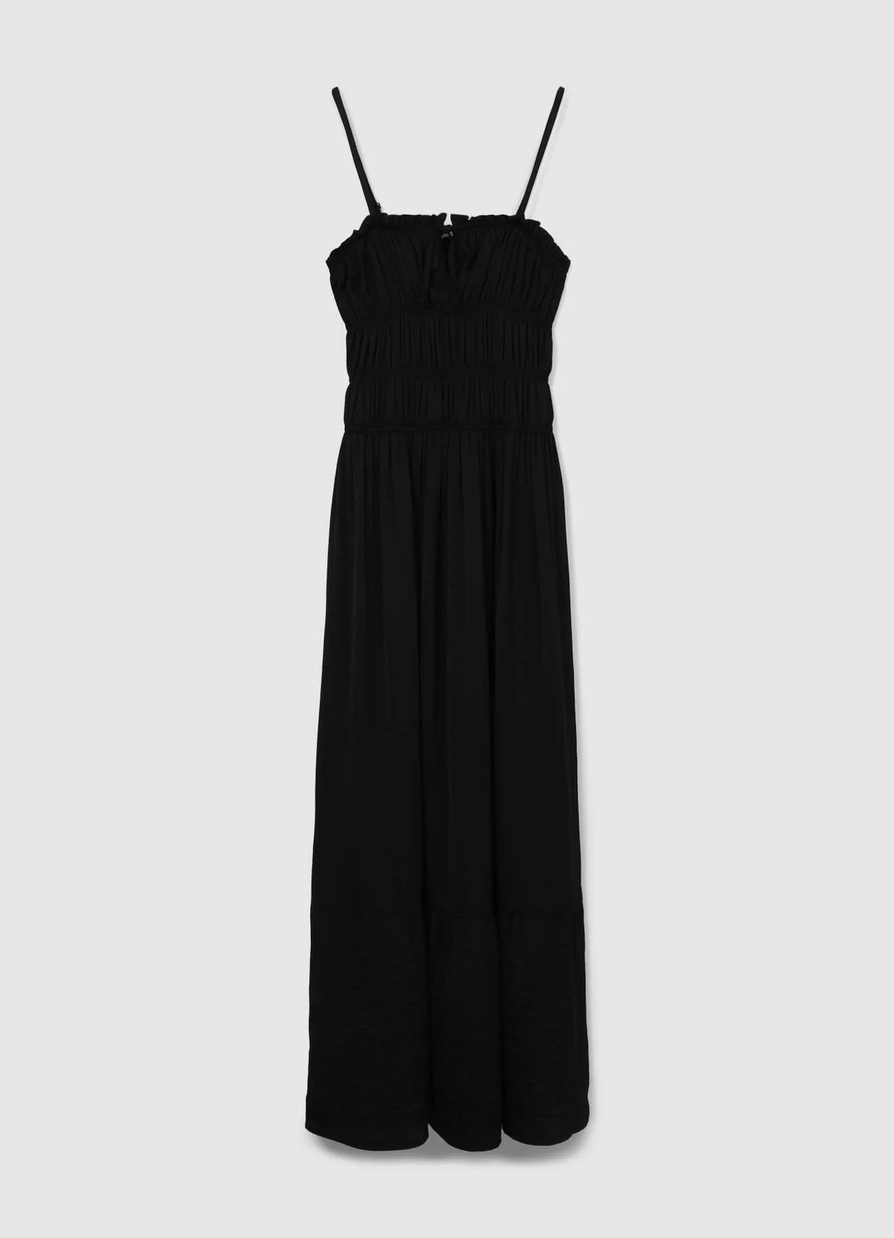 Vestito lungo punto smock - Image 4