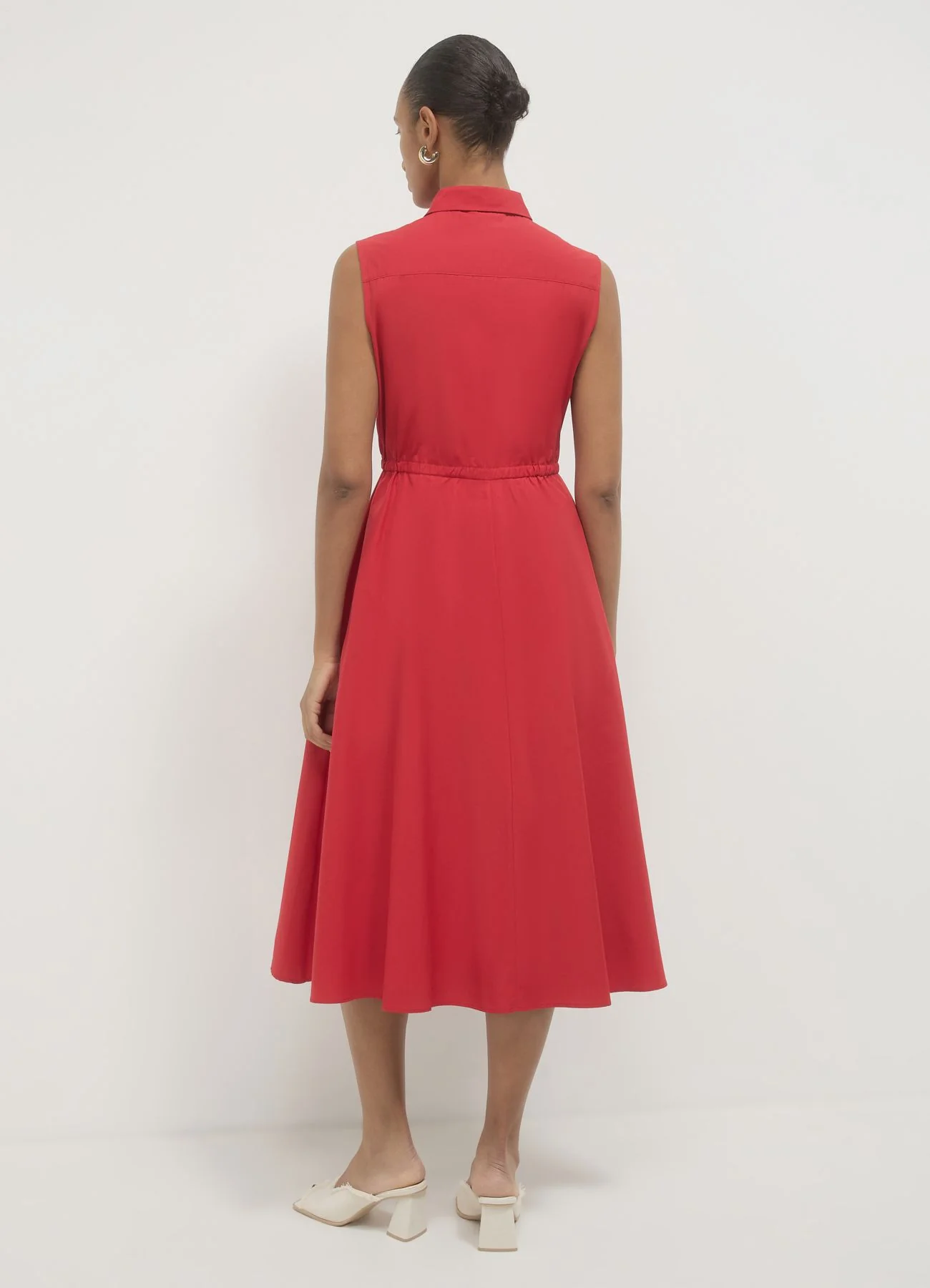 Vestito lungo smanicato - Image 2