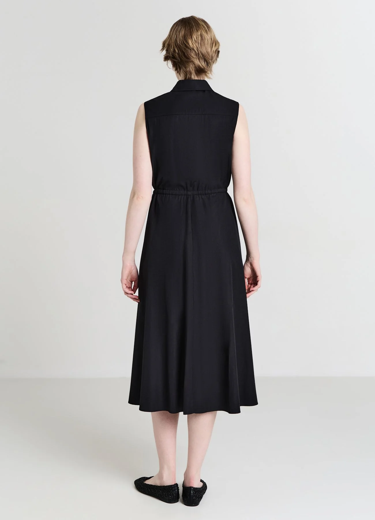 Vestito lungo smanicato - Image 3