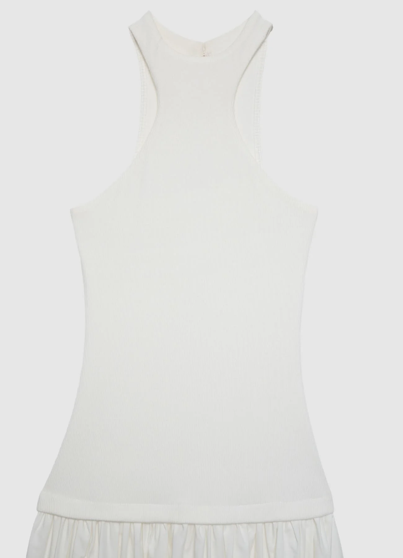 Vestito lungo smanicato con collo alto - Image 3