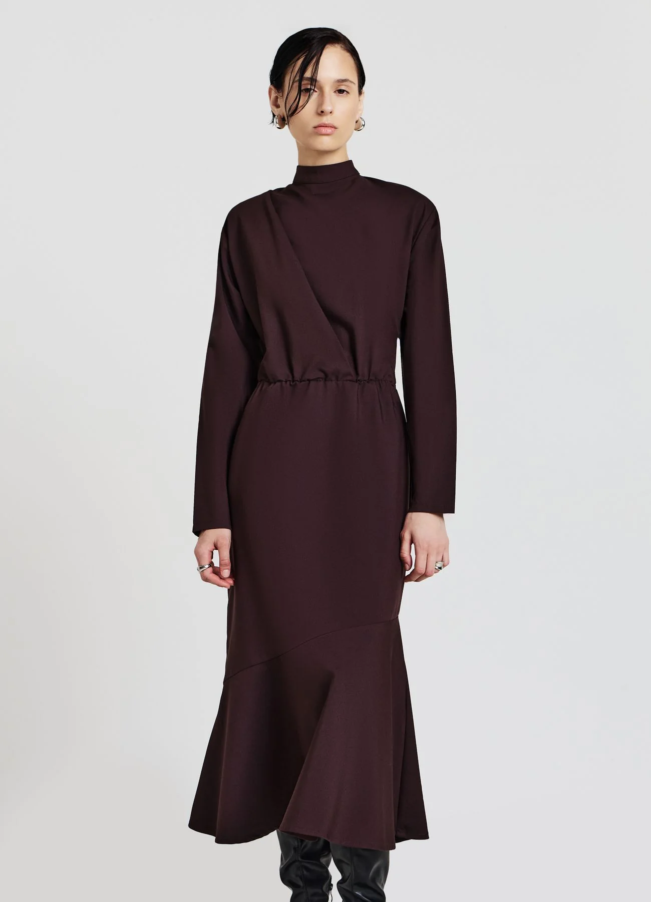 Vestito maniche pipistrello