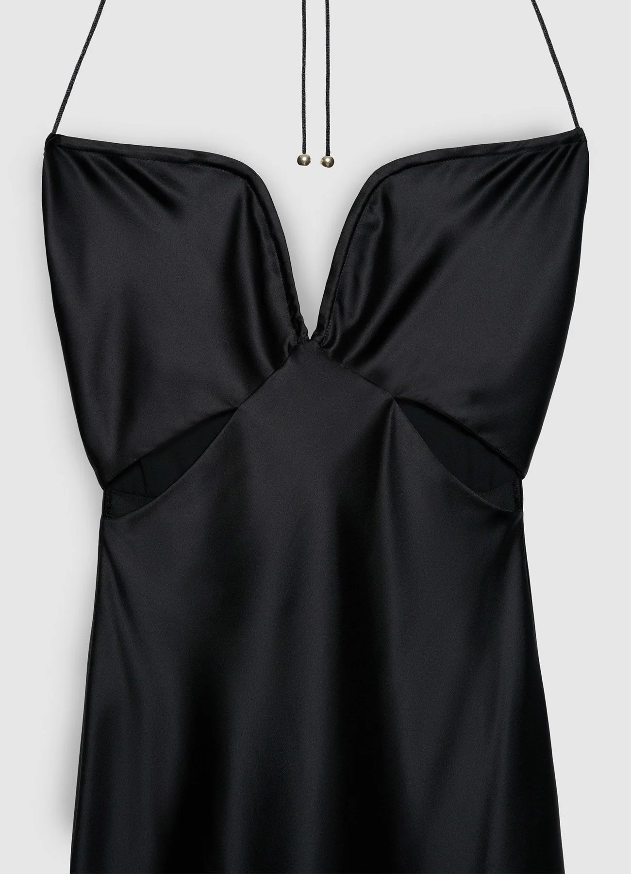 Vestito midi con scollo a V e cut-out - Image 3