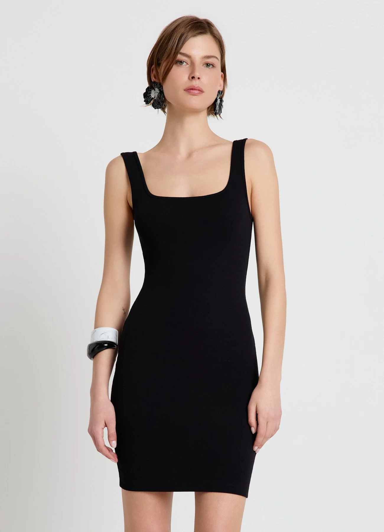 Vestito tubino mini con spalline - Image 2